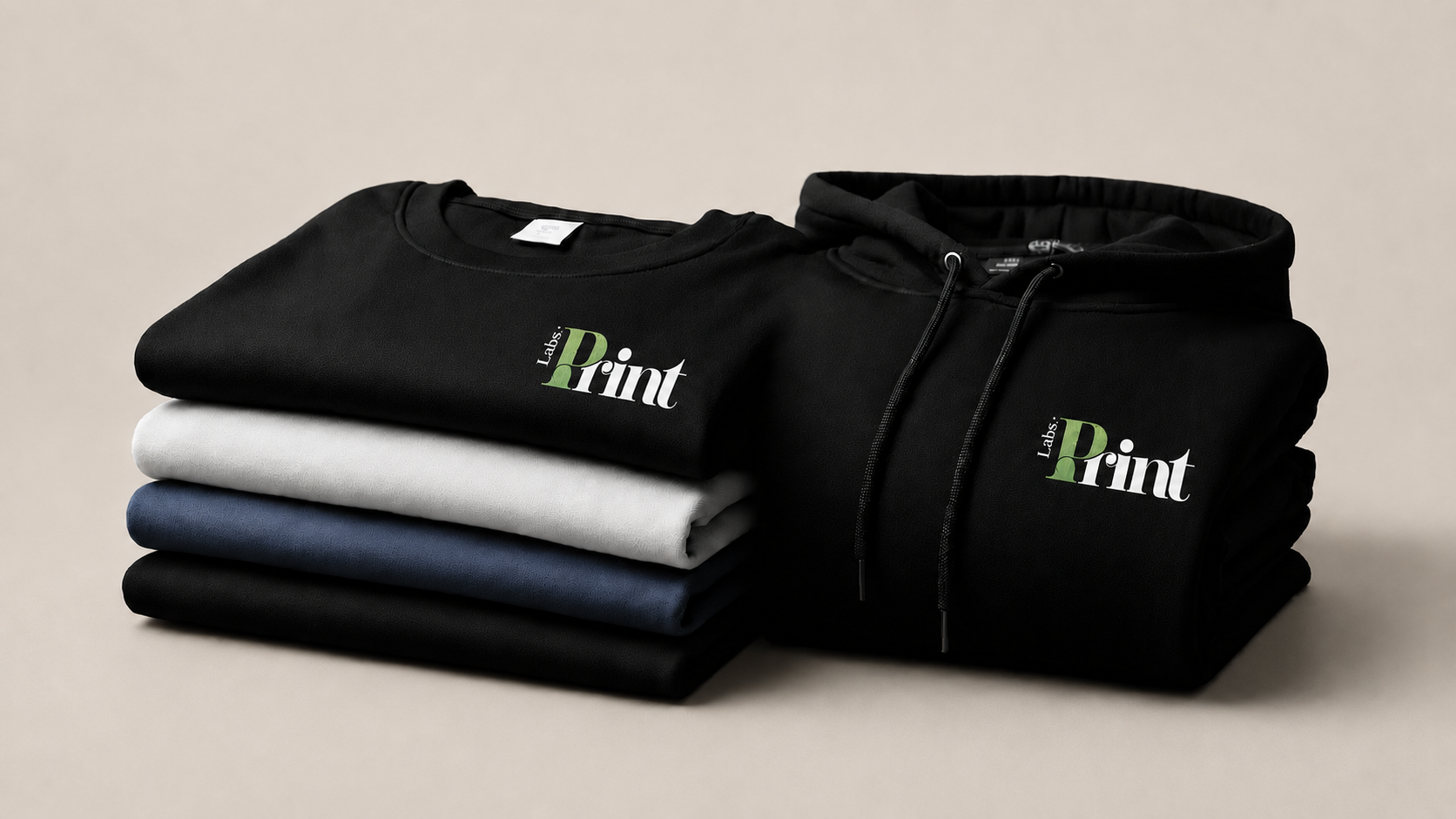 Custom printed PrintLabs clothing